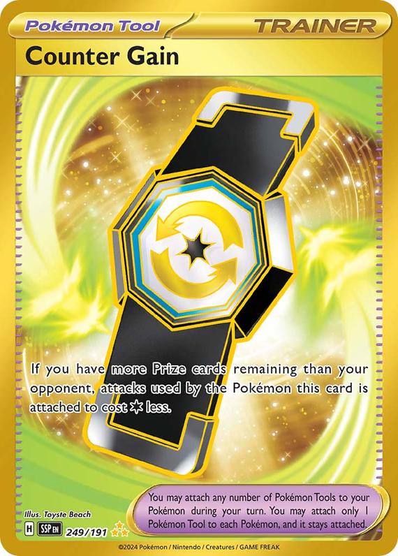 Image of Counter Gain Surging Sparks (SSP) #249