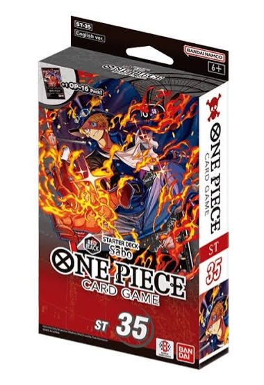 One Piece Card Game: Starter Deck RED/BLACK - Sabo [ST-35]