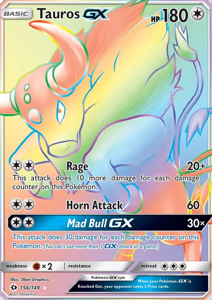 Image of Tauros-GX Sun and Moon (SUM) #156