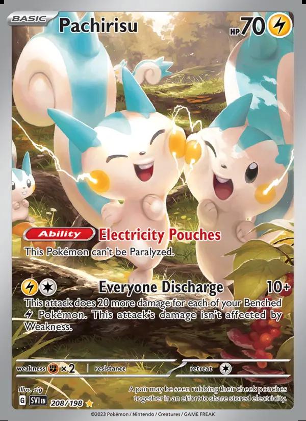 Image of Pachirisu Scarlet and Violet (SVI) #208