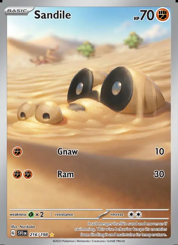 Image of Sandile Scarlet and Violet (SVI) #216