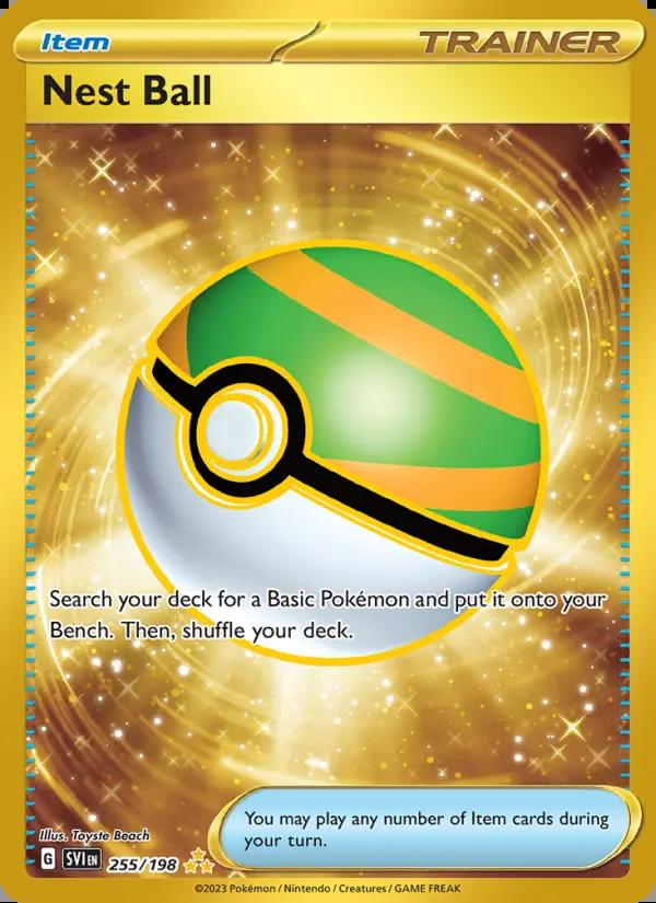 Image of Nest Ball Scarlet and Violet (SVI) #255