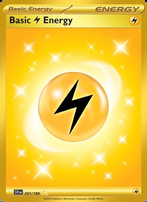 Image of Basic {L} Energy Scarlet and Violet (SVI) #257