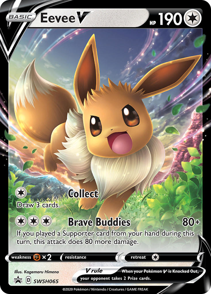 Eevee V #SWSH065 Sword & Shield Promos en