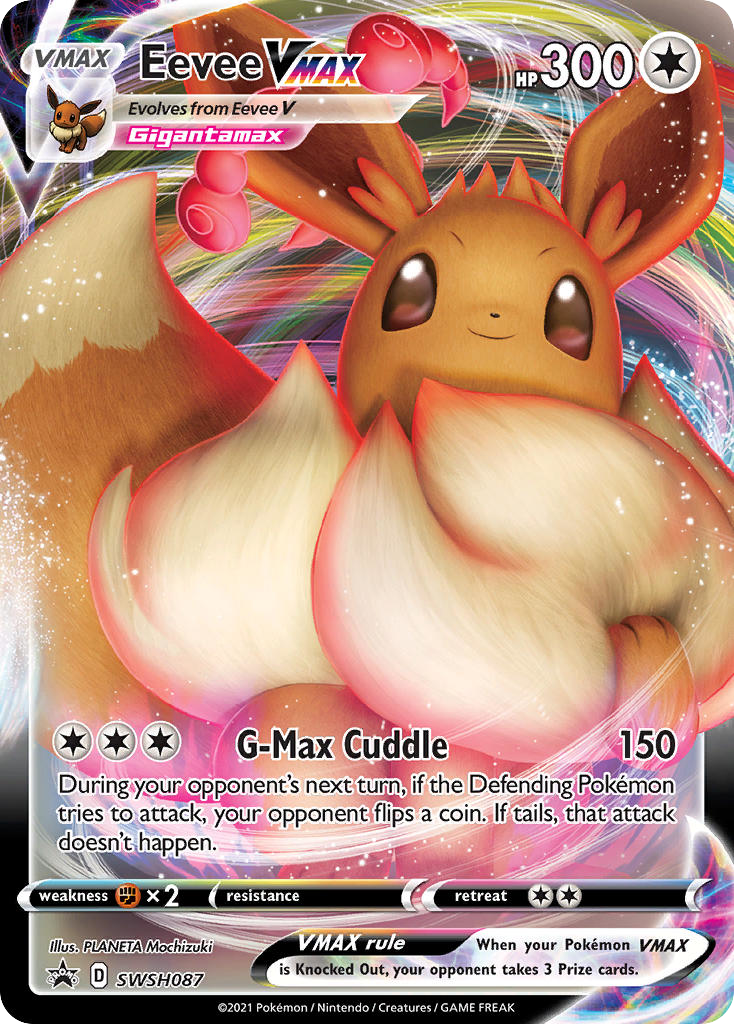 Eevee VMAX #SWSH087 Sword & Shield Promos en