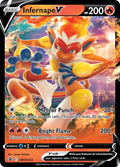 Infernape V #SWSH252 Sword & Shield Promos en