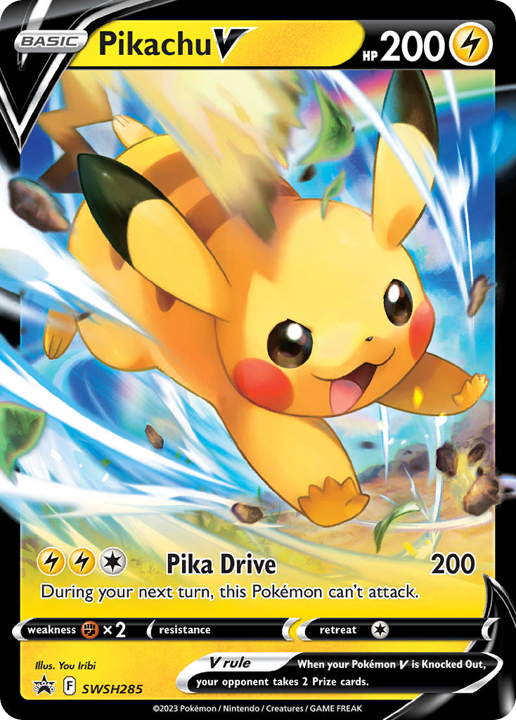 Pikachu V #SWSH285 Sword & Shield Promos en