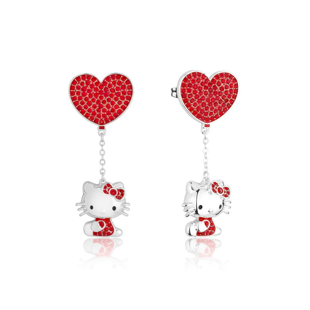 HELLO KITTY CRYSTAL HEART DROP - Couture Kingdom - Pop Culture Larrikin
