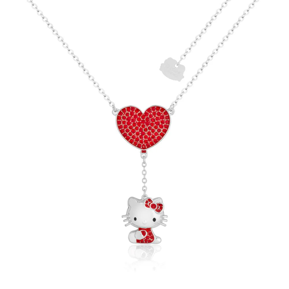 HK CRYSTAL HEART NECKLACE - Couture Kingdom - Pop Culture Larrikin 
