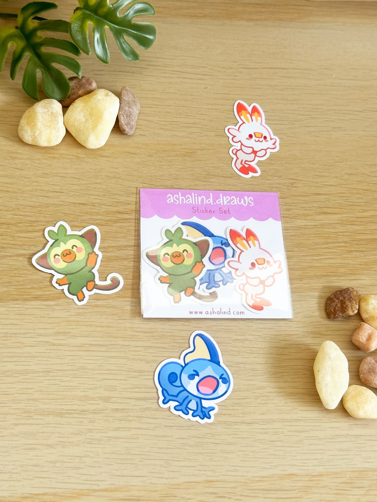 Sticker Sheets Poke - @ashalind.draws