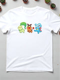 Local Artist Pok3-Starters Set Tee Shirt- @ashalind.draws
