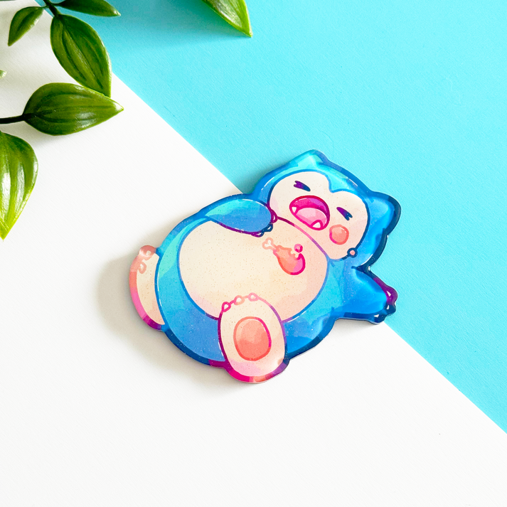 Snorlax Magnet - Pop Culture Larrikin 