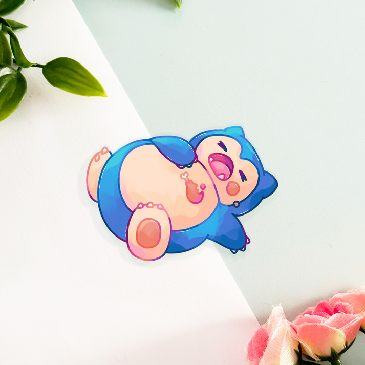 Snorlax Sticker - Pop Culture Larrikin 