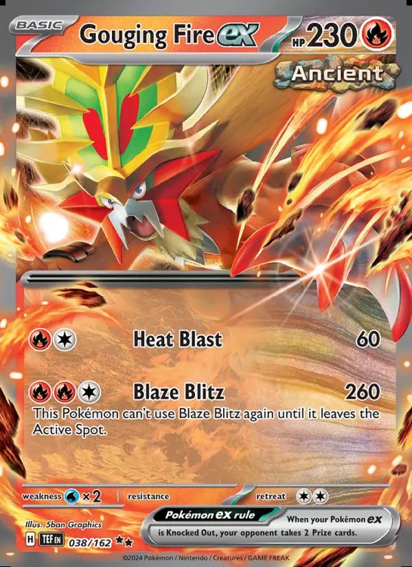 Image of Gouging Fire ex Temporal Forces (TEF) #038