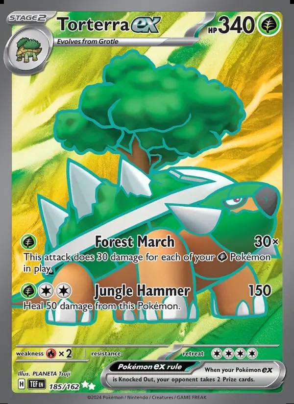 Image of Torterra ex Temporal Forces (TEF) #185