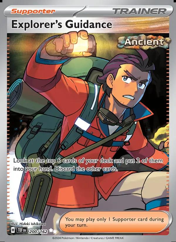 Image of Explorers Guidance Temporal Forces (TEF) #200