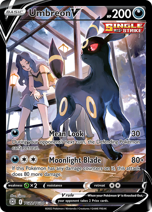 Umbreon V #TG22 BRS Brilliant Stars EN Pokemon