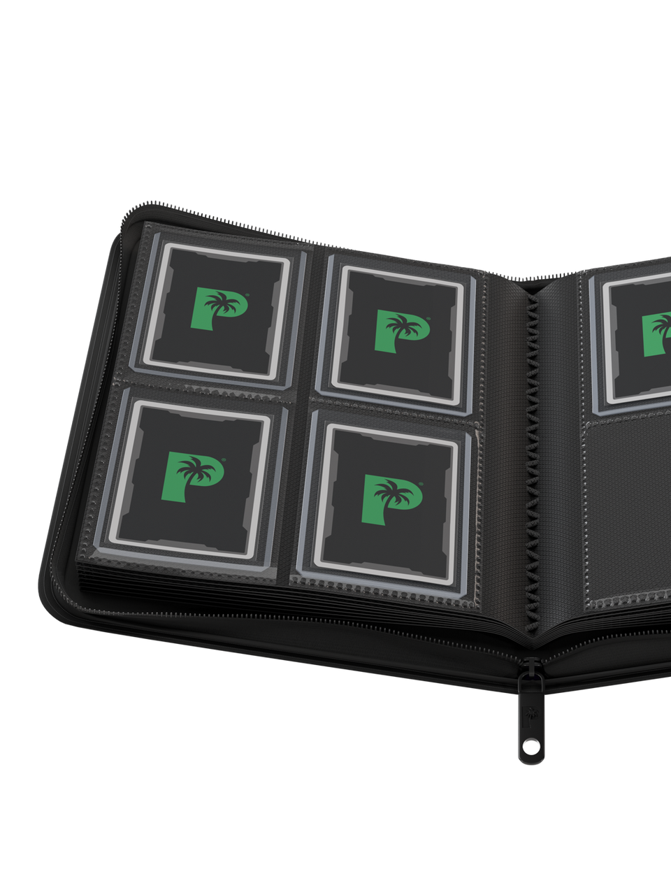 Collectors Series Top Loader 4 Pocket Zip Trading Card Binder