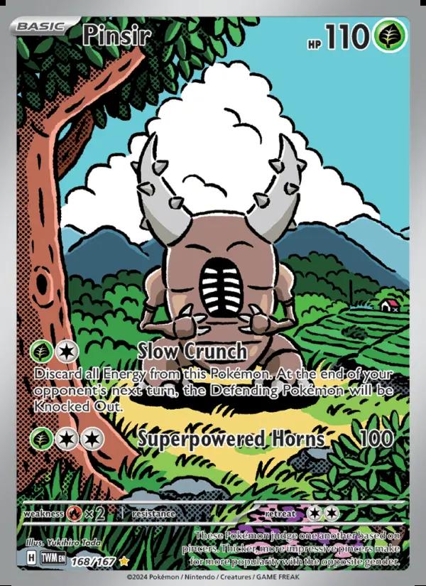 Image of Pinsir Twilight Masquerade (TWM) #168