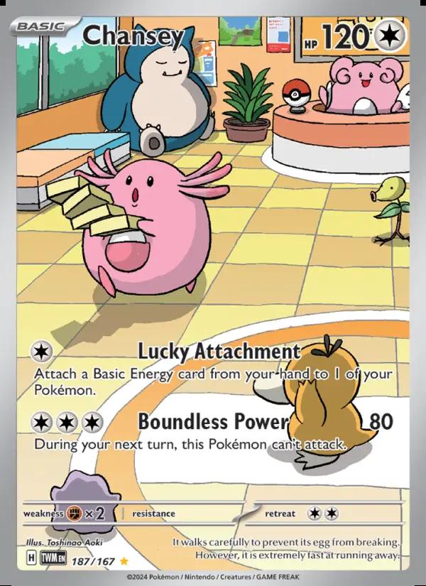Image of Chansey Twilight Masquerade (TWM) #187