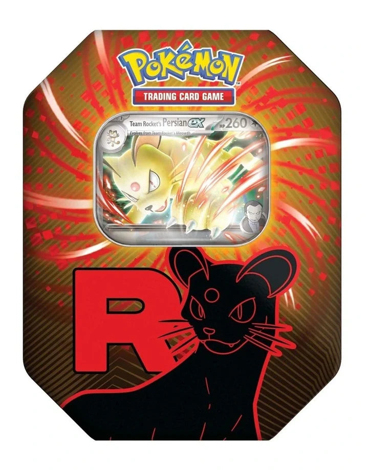POKÉMON TCG Team Rocket Tin - Team Rocket's Persian