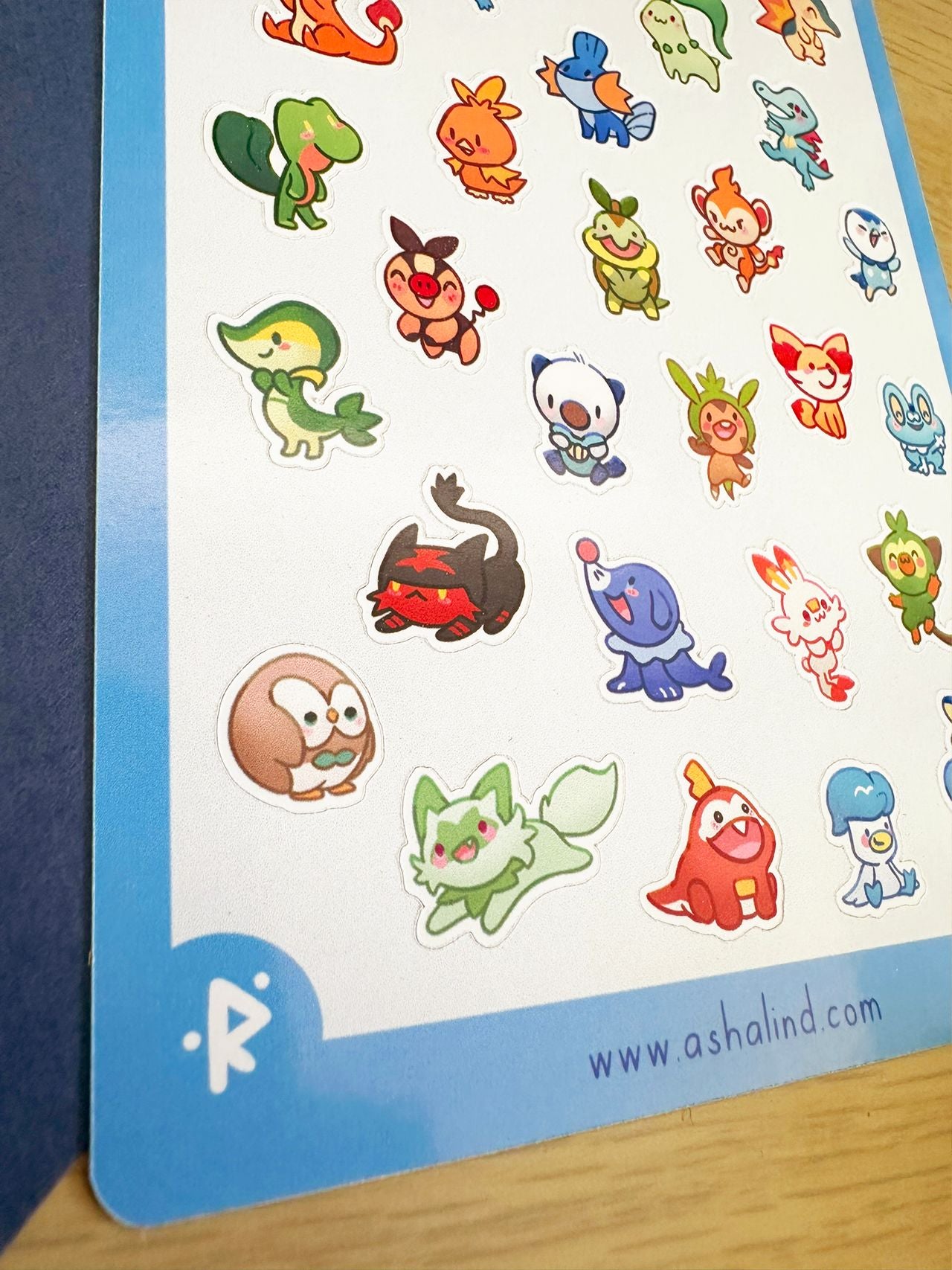 Sticker Sheets Poke - @ashalind.draws