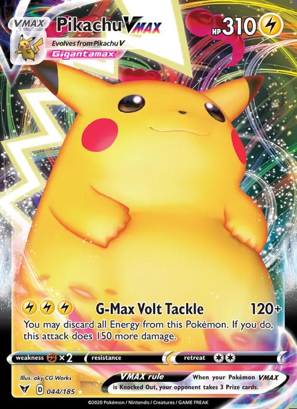 Image of Pikachu VMAX Vivid Voltage (VIV) #044