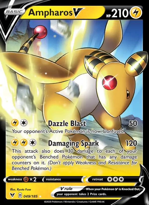 Image of Ampharos V Vivid Voltage (VIV) #049