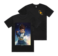 Dragon Ball Z Inspired Vegeta T-Shirt by Dmitriy Logunkov - Pop Culture Larrikin
