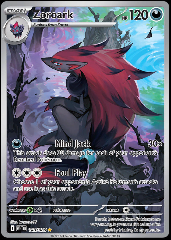 Image of Zoroark White Flare (WHT) #143