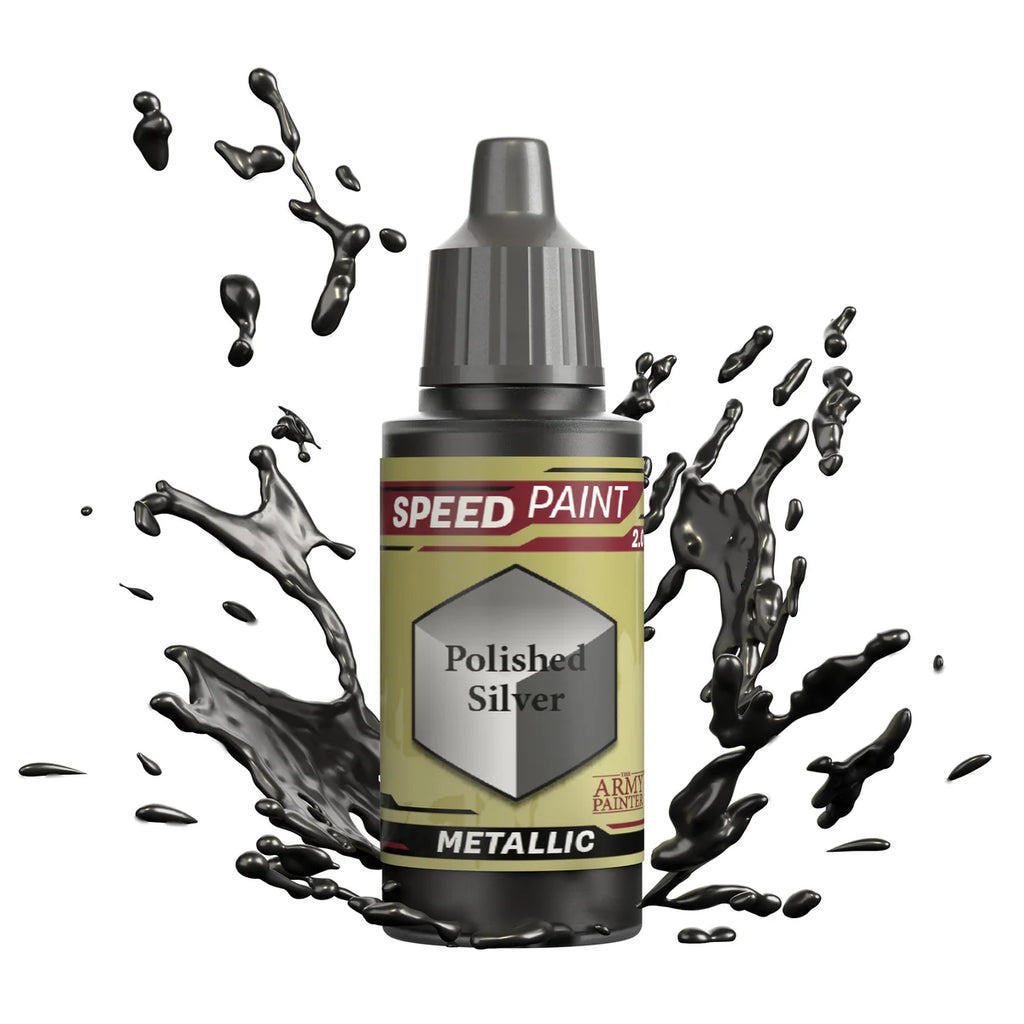 Army Painter - Speedpaint: Polished Silver 18ml