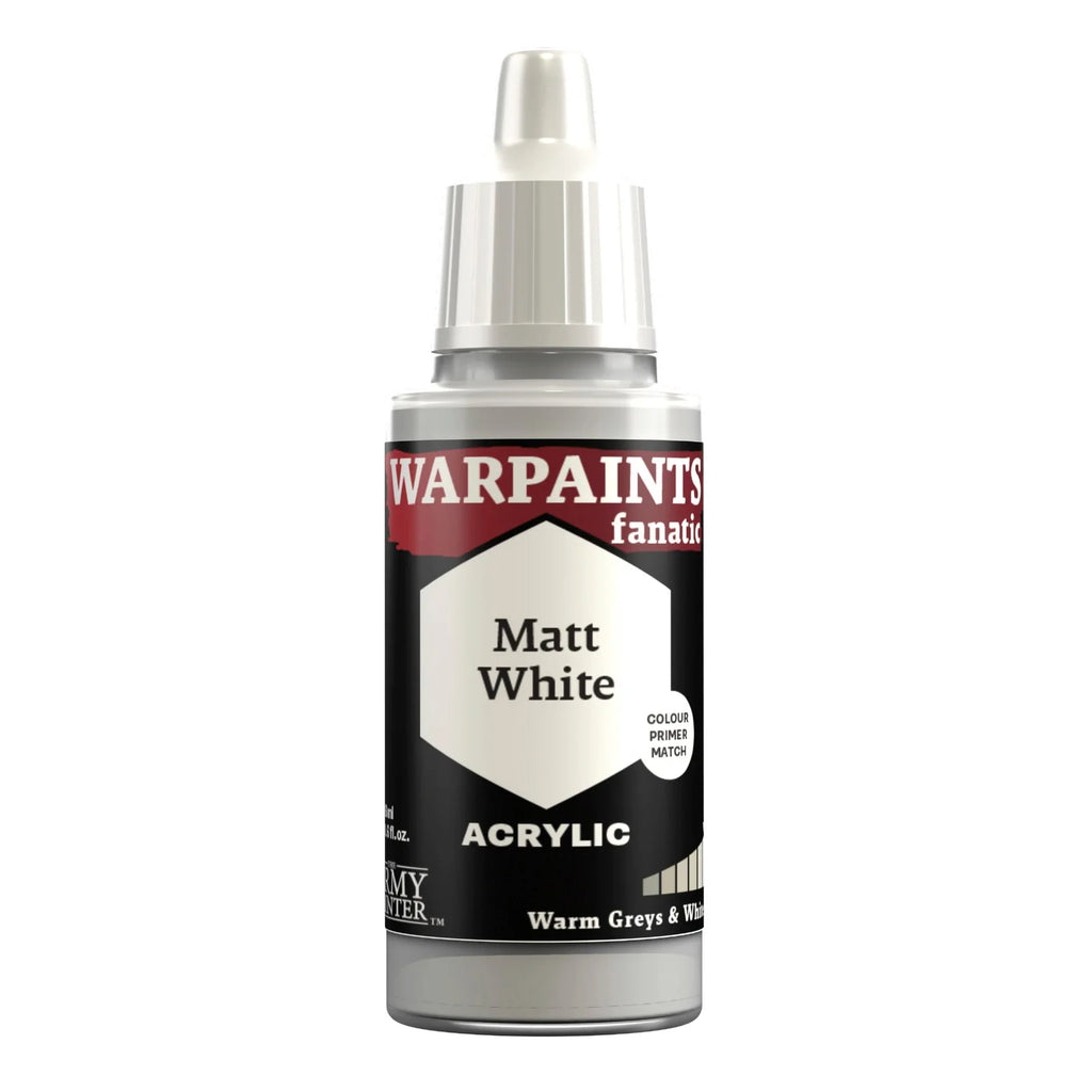 Image of Army Painter - Warpaints Fanatic - Matt White - Pop Culture Larrikin 