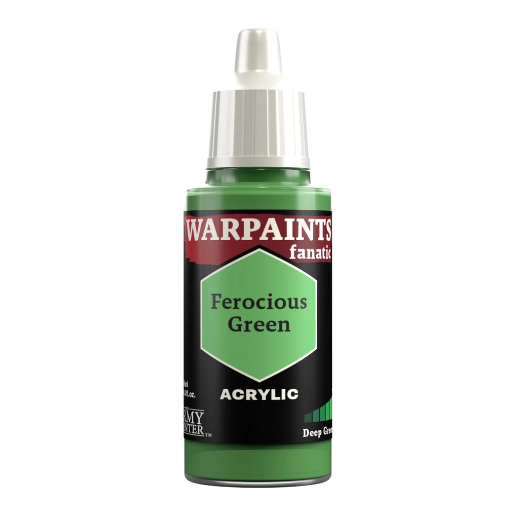 Image of Army Painter - Warpaints Fanatic - Ferocious Green - Pop Culture Larrikin 