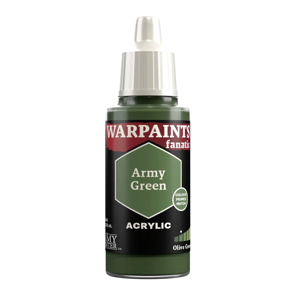 Image of Army Painter - Warpaints Fanatic - Army Green - Pop Culture Larrikin 