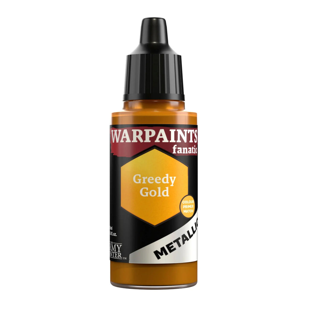 Image of Army Painter - Warpaints Fanatic - Metallic - Greedy Gold - Pop Culture Larrikin 