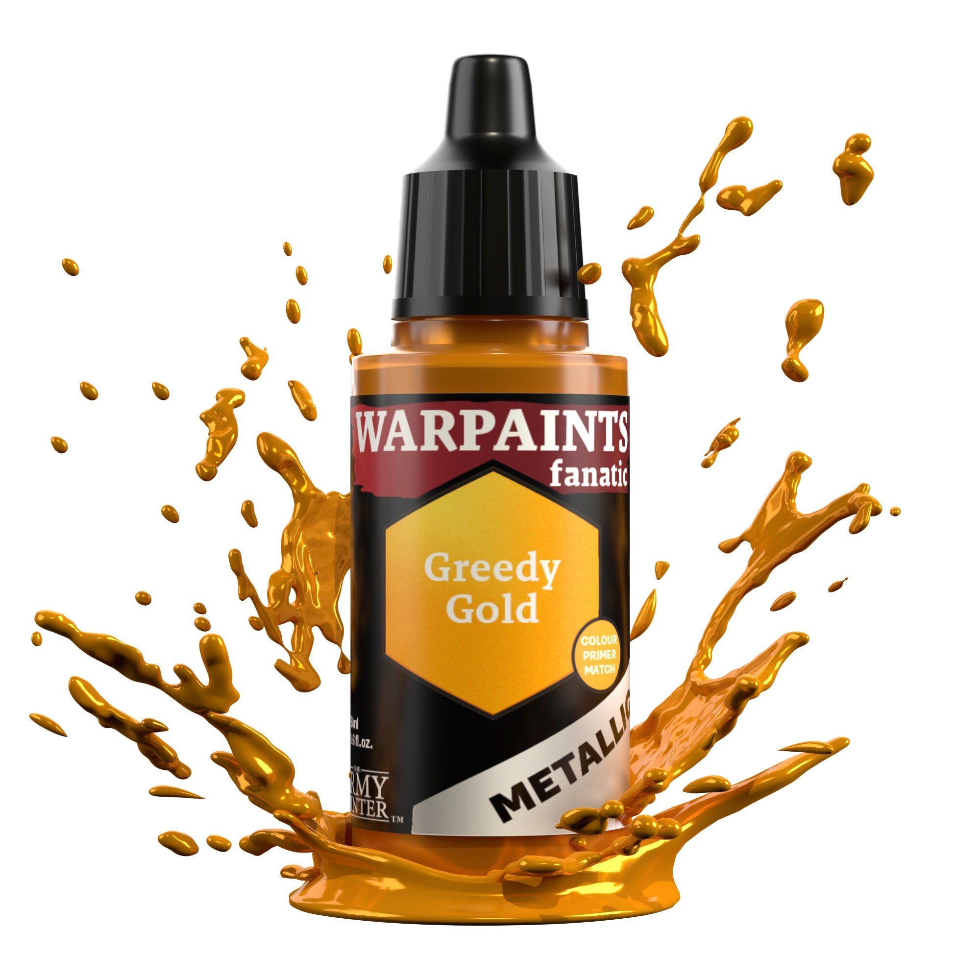 Army Painter - Warpaints Fanatic - Metallic - Greedy Gold - official extra WP3188P_1.jpg