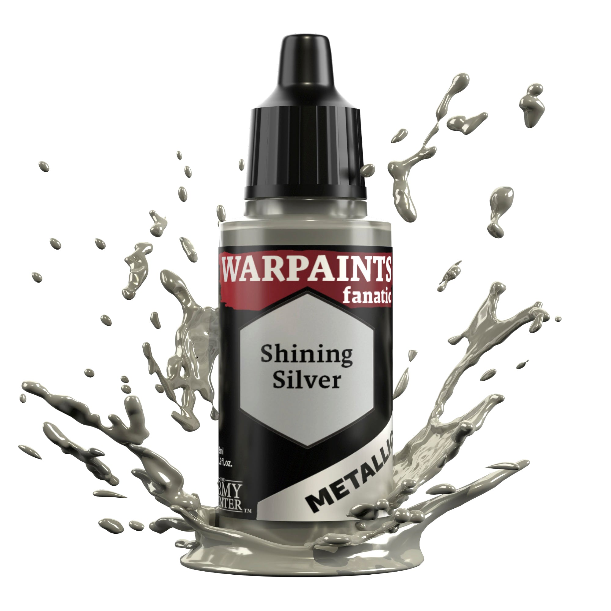 Army Painter - Warpaints Fanatic - Metallic -  Shining Silver - official extra WP3191P_1.jpg