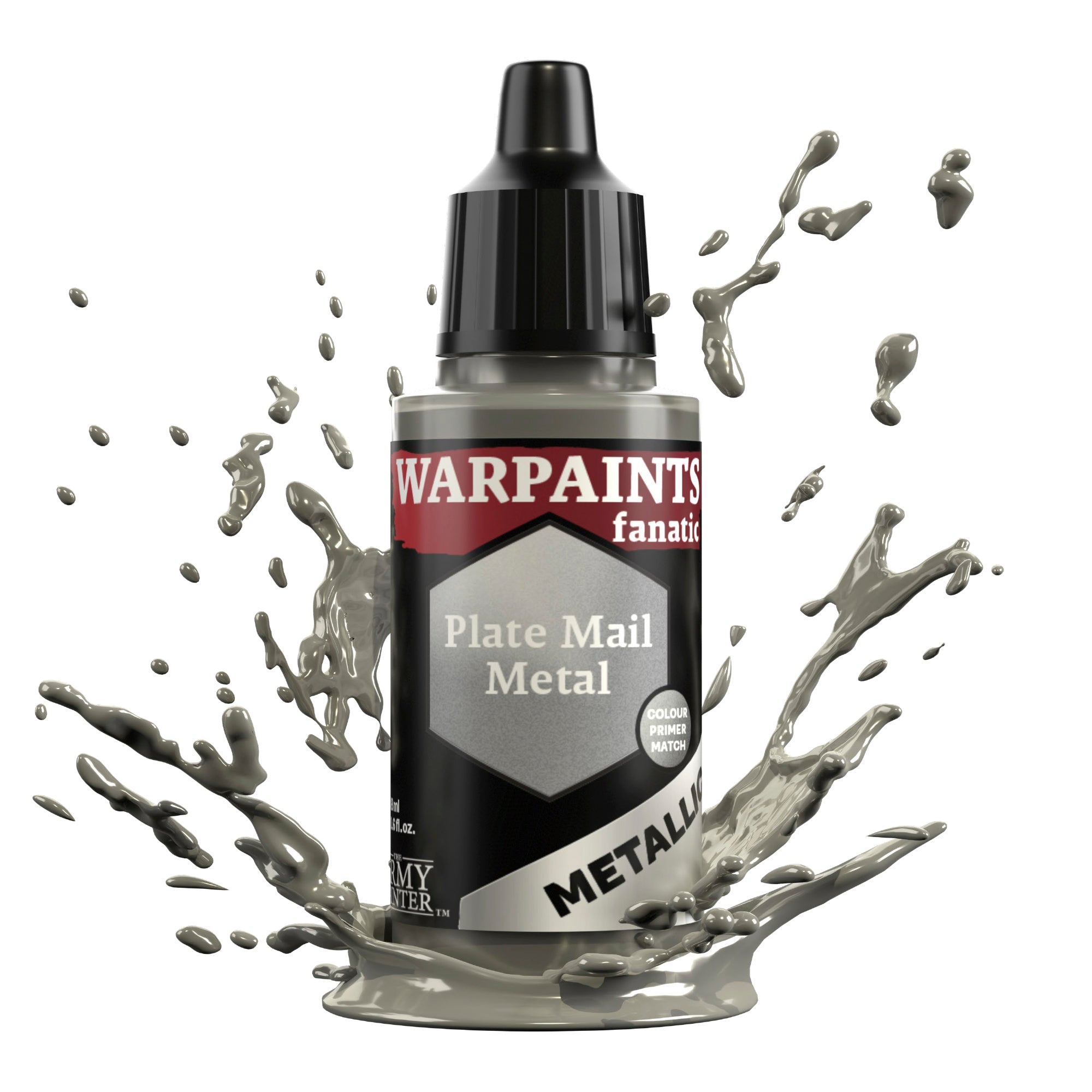 Army Painter - Warpaints Fanatic - Metallic - Plate Mail Metal - official extra WP3192P_1.jpg