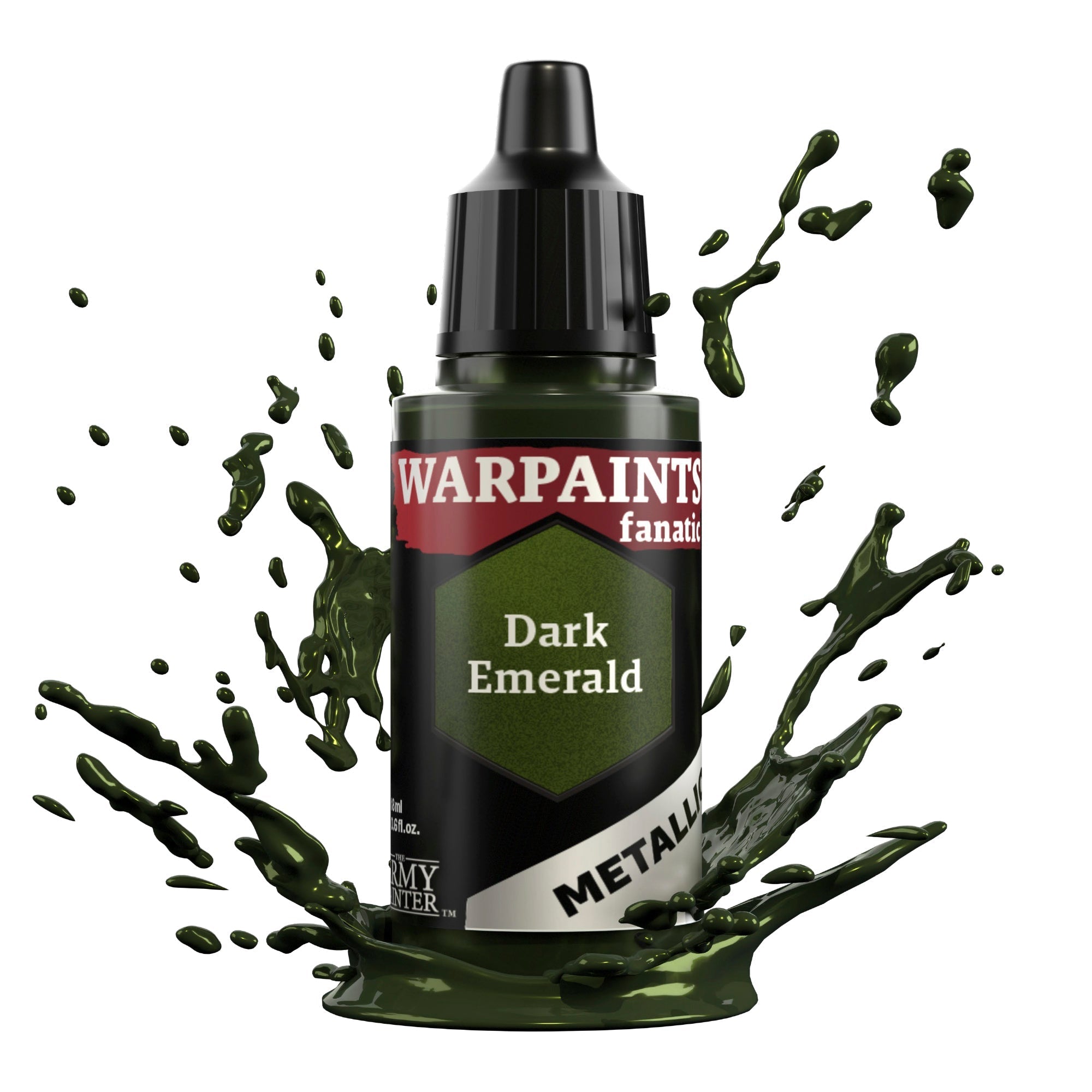 Army Painter - Warpaints Fanatic - Metallic - Dark Emerald - official extra WP3196P_1.jpg