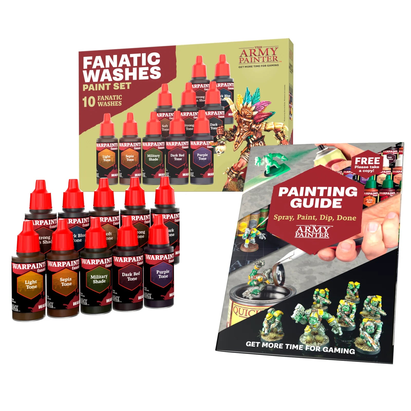 Army Painter - Warpaints Fanatic - Washes Paint Set