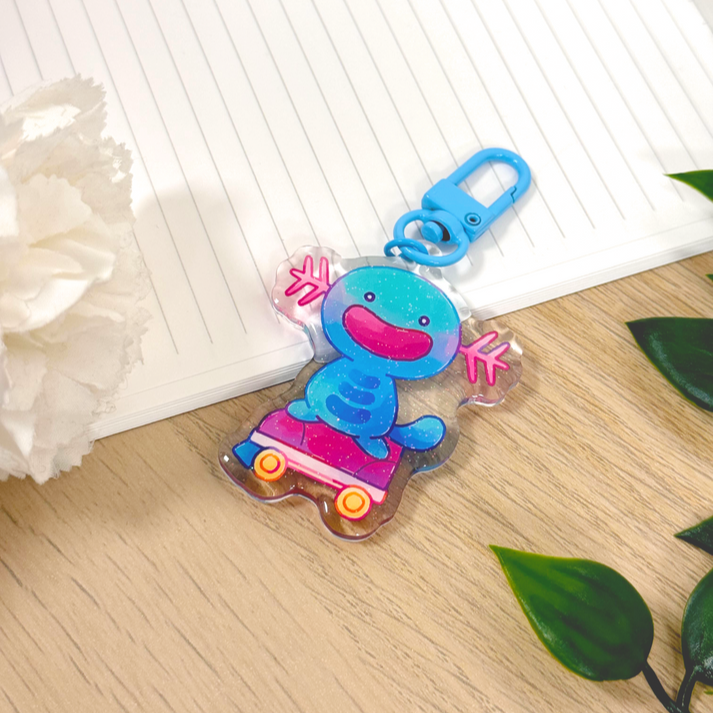 Wooper Keychain - Pop Culture Larrikin 
