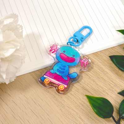 Wooper Keychain - Pop Culture Larrikin 