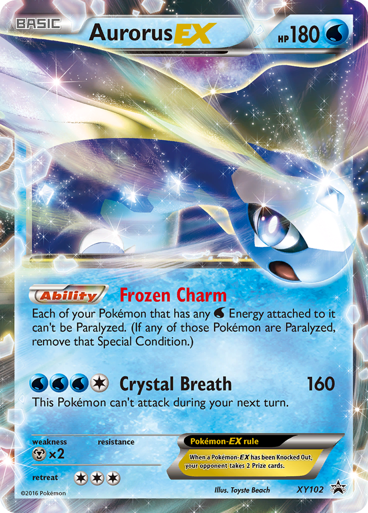 Aurorus-EX #XY102 XY Promos2 en