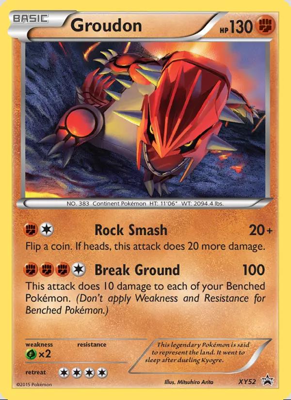 Image of Groudon XY Promos (XYP) #XY52
