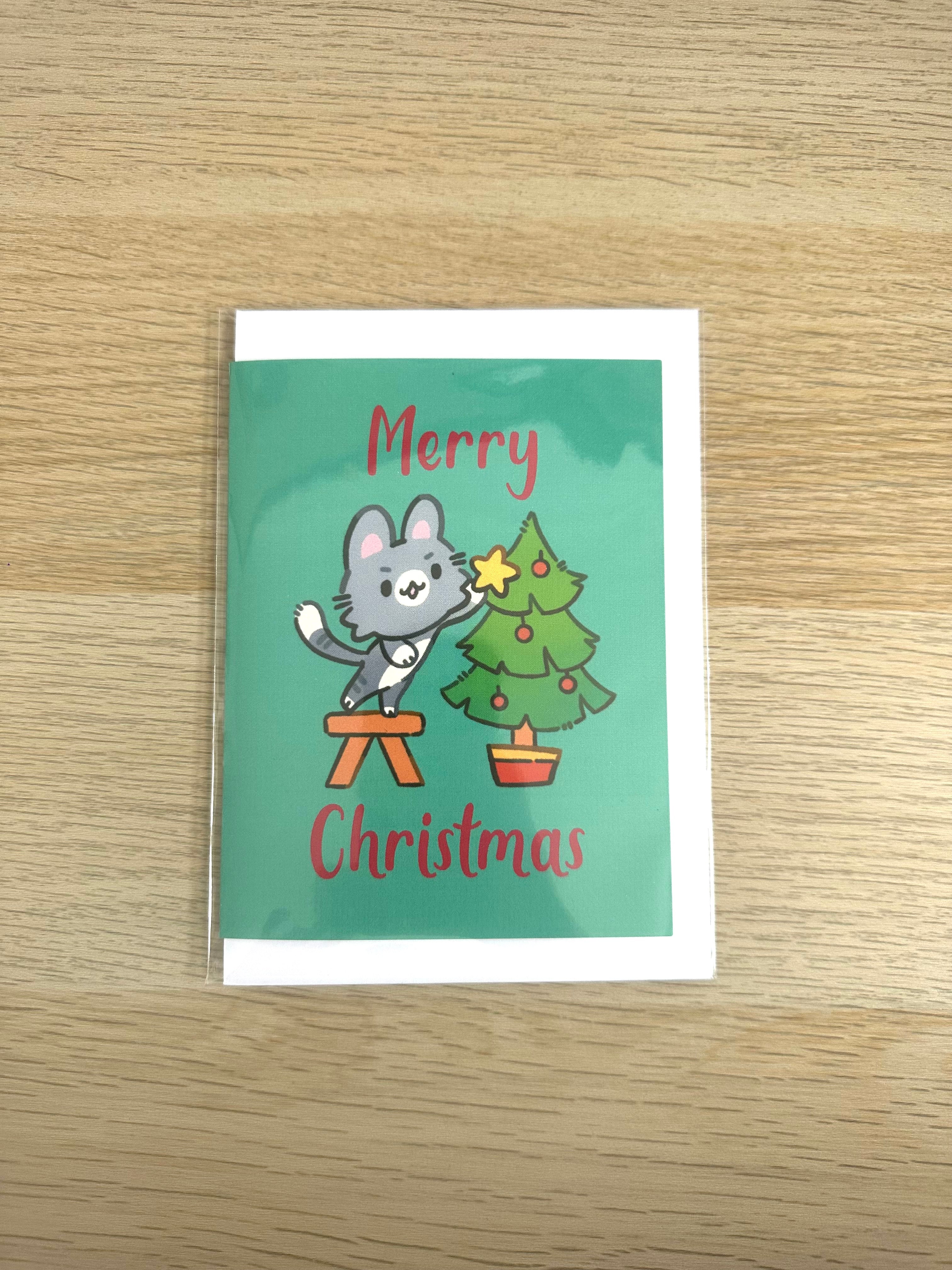 Local Artist Christmas Card - @ashalind.draws