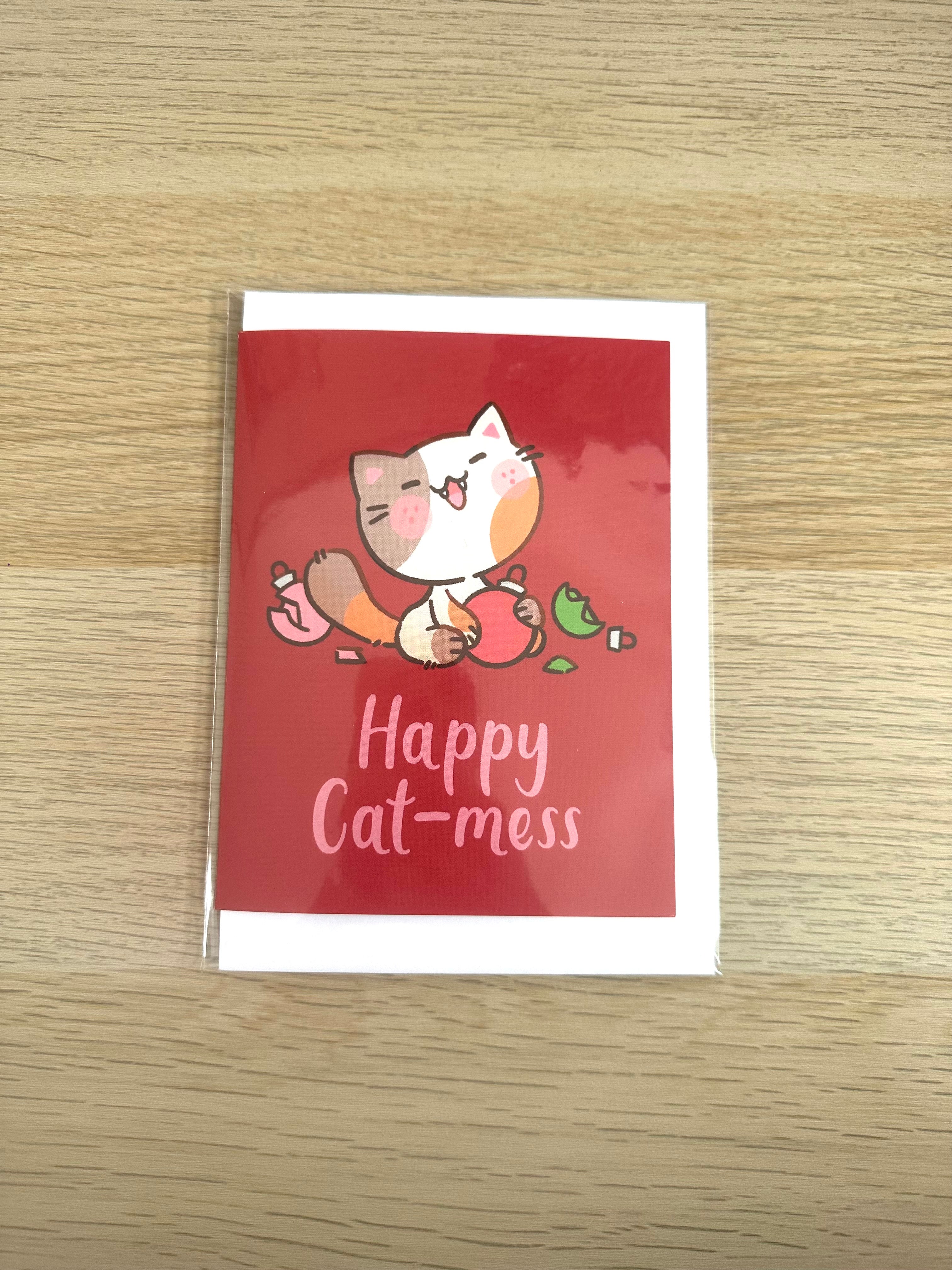 Local Artist Christmas Card - @ashalind.draws