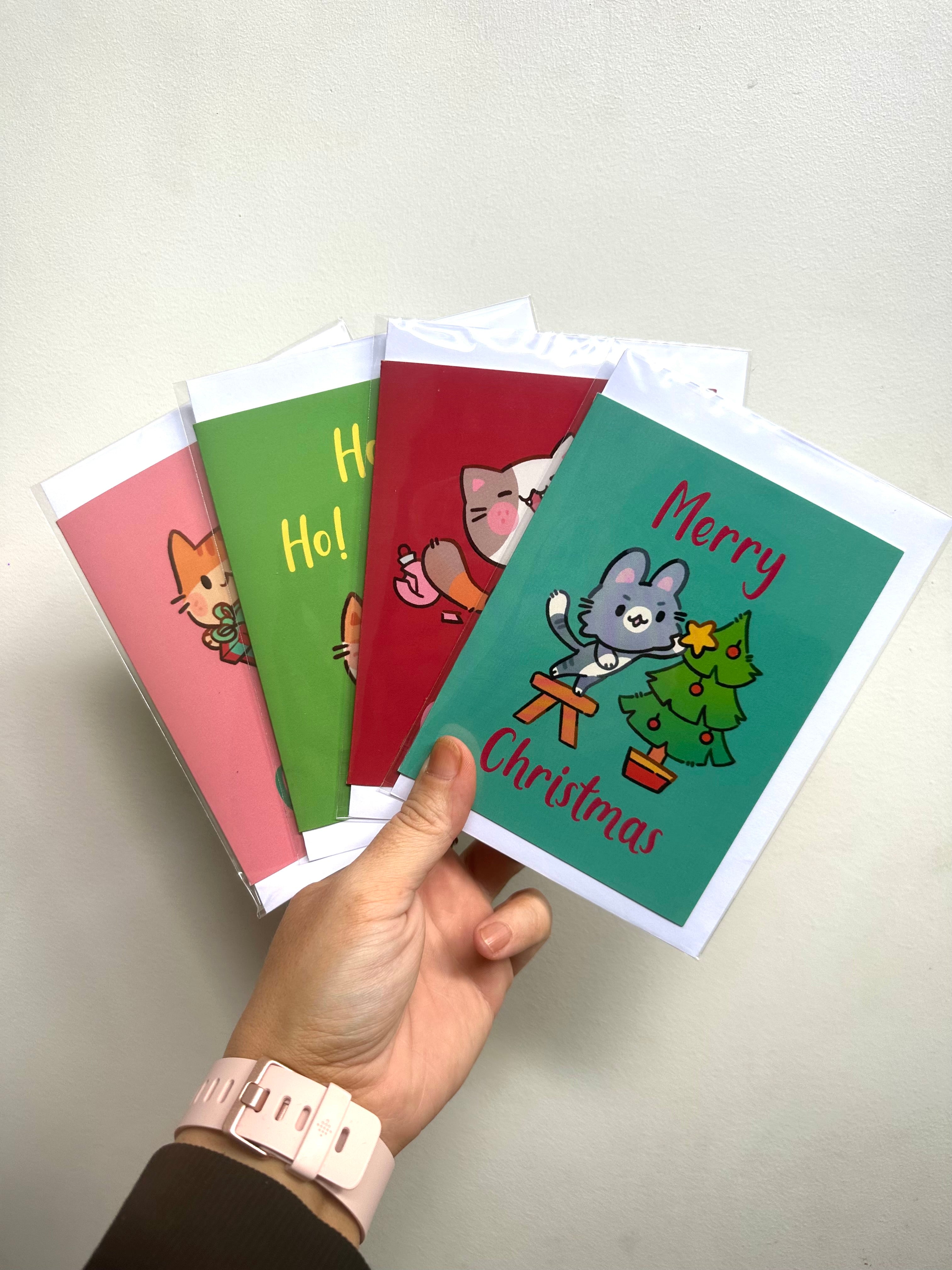 Local Artist Christmas Card - @ashalind.draws