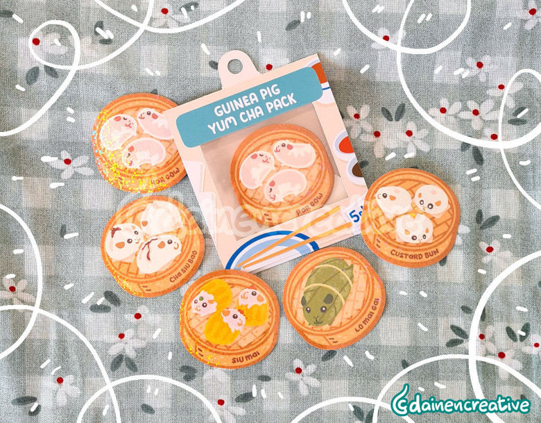 Artist Series - Sticker Packs - Dainencreative - Pop Culture Larrikin 