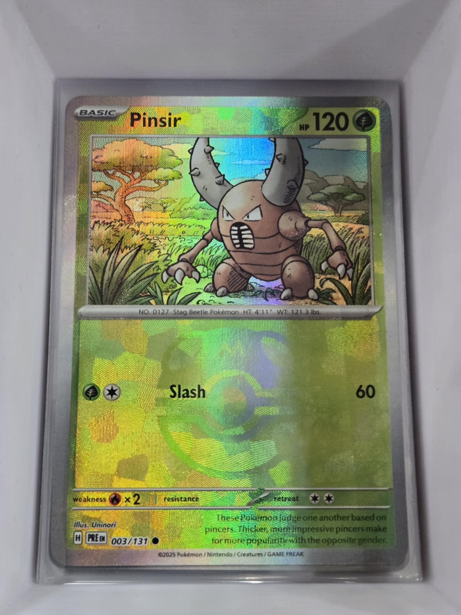 Image of Pinsir Prismatic Evolutions (PRE) #003