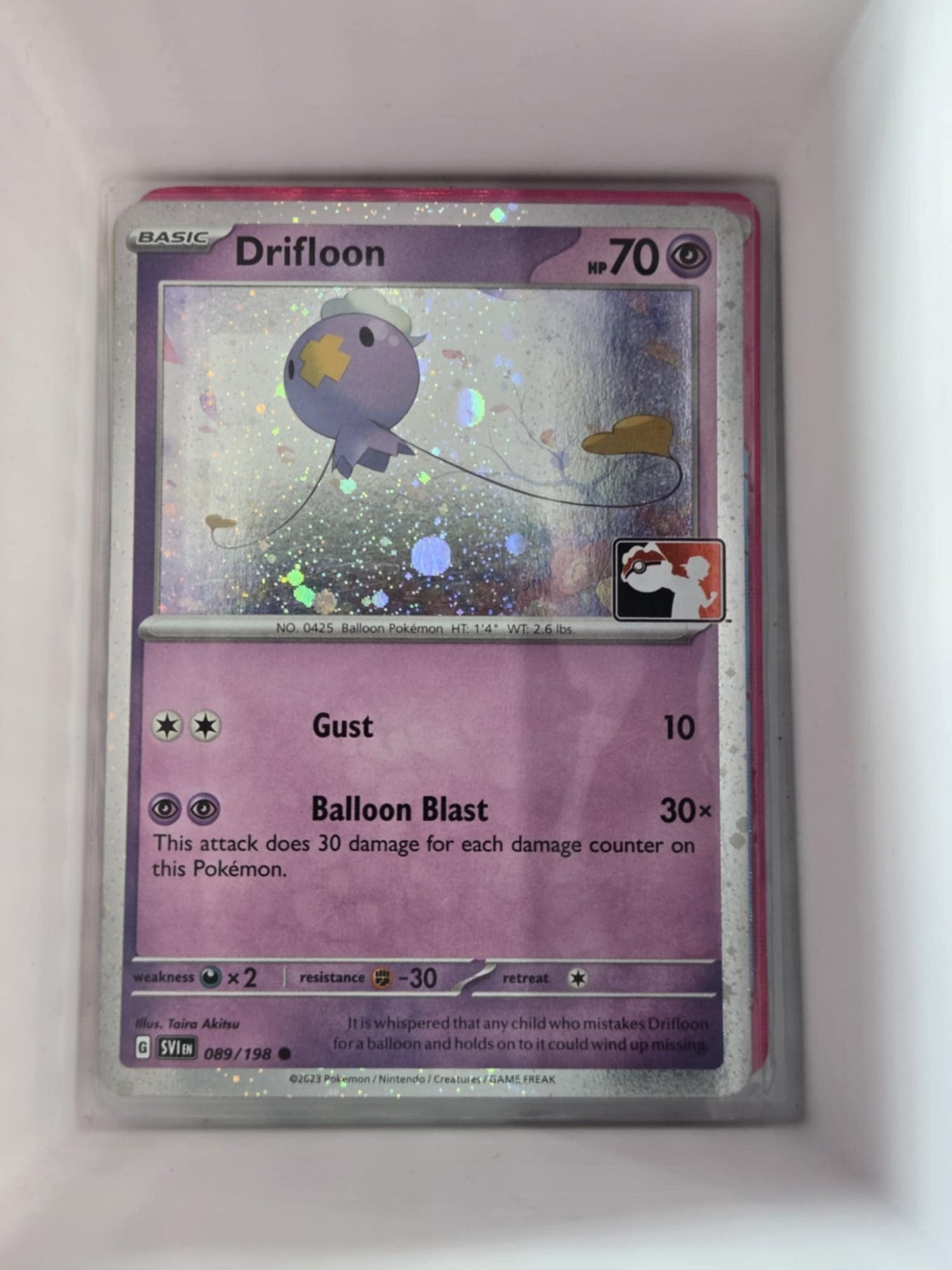 Image of Drifloon Scarlet and Violet (SVI) #089